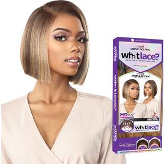 Sensationnel What Lace 13x6 Wigs - Cloud 9 Synthetic Hair Hand Bundet naturlig forudoplukket hårgrænse illusion Lace Frontal Lacewig - What Lace