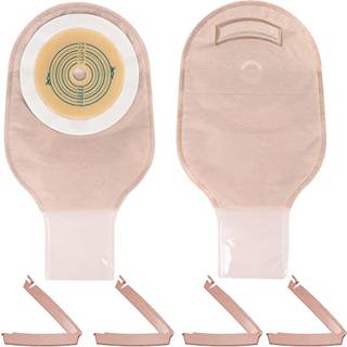 Lotfancy Colostomy Poss Pack of 20 Ostomy Colostomy Levering One Piece Drainable Pouches With Clamp Lukning til ileostomy Stoma Care Cut-to-Fit
