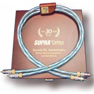 SUPRA Sword ISL RCA stereo audio kabelsæt | 1,5 meter | BUY & TRY | PRIS-MATCH