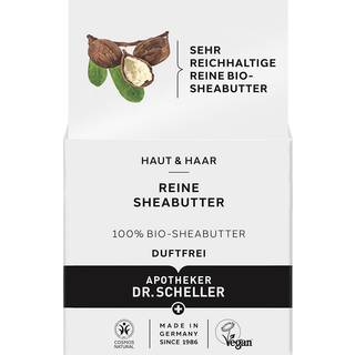 Dr. Scheller Ansigtspleje Fugtighedspleje Rent sheasmør 50 ml (1.380,00 kr / 1 l) - 50 ml