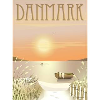 Danmark Klitterne - Plakat 15x21 cm fra ViSSEVASSE
