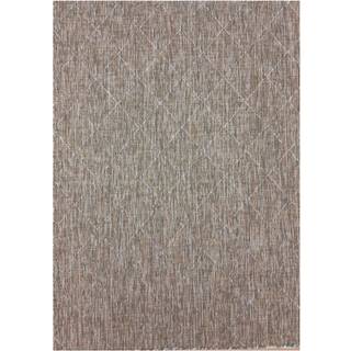 Zagora Udendørs tæppe Rhombus - Beige - 160x230