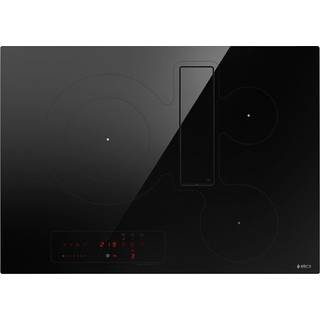 Eico Nikolatesla Fit 3z Bl/a/7 2 + Rec.Kit Kogeplade Med Indbygget Emhætte - Farve: Sort