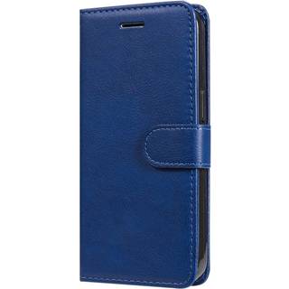 Xiaomi Poco C65 / Redmi 13C Læder Flip Cover m. Pung og Strop - Blå