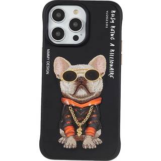 iPhone 14 Pro Max Hybrid Plastik Cover m. Print - Street Hund