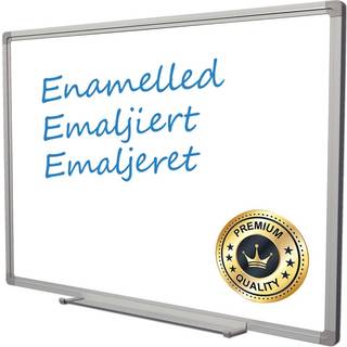 Whiteboard Pro, emaljeret, 150 x 100 cm