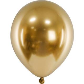 5 stk. Gyldne Glansfulde Balloner 46 cm – Perfekt til Bryllup & Festlig Dekoration