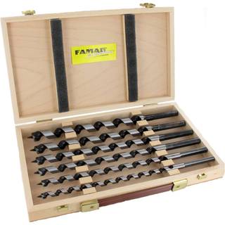 FAMAG Træsnegleborsæt 6 dele 235/160mm. Ø 10, 12, 14, 16, 18, 20mm 1410