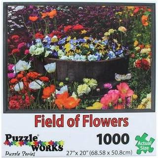 PuzzleWorks 1000 Piece Jigsaw Puzzle | Felt af blomster
