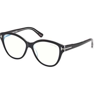 TOM FORD Kvinde FT5954-B 3 Optiske stel Acetat Sort Cat Eye Normal