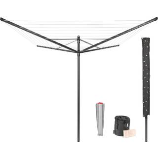 Paraplytørrestativ Lift-O-Matic 50 m - Antracit - Brabantia