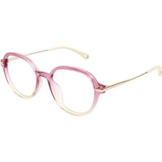 Chloé CH0217OA Asian Fit 002 53 Briller Kvinder Lyserød - Yellow - 53mm