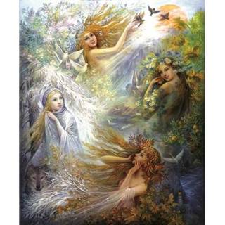 SunSout Inc - Seasons - 1000 PC Jigsaw -puslespil af kunstner: Nadia Strelkina - F?rdig st?rrelse 23 """" X 28 """" - MPN# 70606