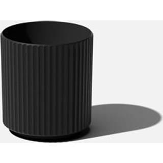 Veradek Demi Series Round Planter til Porch Patio Backyard | Holdbart plastbetalt materiale | Moderne d? Cor til h?je planter blomster