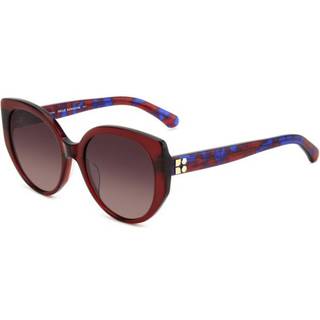 Kate Spade Seraphina/G/S Asian Fit C9A/3X 55 Solbriller Kvinder Rød - Transparent Dark Red - 55mm