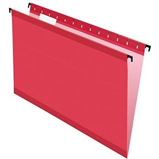 Pendaflex SureHook forstrkede hngemapper Legal strrelse Rd 1/5 Cut 20/BX (6153 1/5 RD)