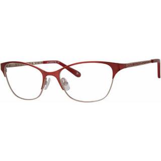 Liz Claiborne L 465 0G1C 51 Briller Kvinder Guld - Matte Red On Gold - 51mm
