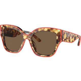Tory Burch TY7184U 200073 54 Solbriller Kvinder Tortoiseshell - Coral - 54mm