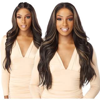 Sensationnel What Lace 13x6 Wigs - Braelyn Synthetic Wig Cloud 9 med forudspidset hårgrænse - Whatlace Braelyn (Chblonde)