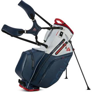BIG MAX Aqua Hybrid 4 Stand Bag - Navy/Red