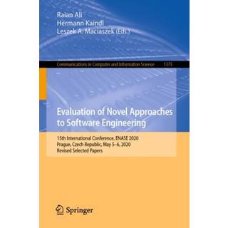 Evaluation of Novel Approaches to Software Engineering
