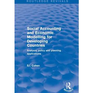 Social Accounting and Economic Modelling for Developing Countries