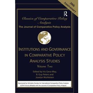 Institutions and Governance in Comparative Policy Analysis Studies