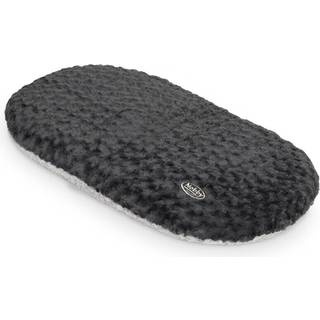 Cushion oval SEOLI - 47 x 31 cm - Grå
