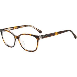 Kate Spade Kattalin/F Asian Fit YQL 54 Briller Kvinder Krystalklar - Transparent Grey On Transparent Beige Br - 54mm