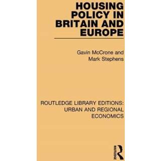 Housing Policy in Britain and Europe