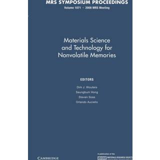 Materials Science and Technology for Nonvolatile Memories: Volume 1071