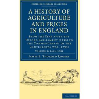 A History of Agriculture and Prices in England