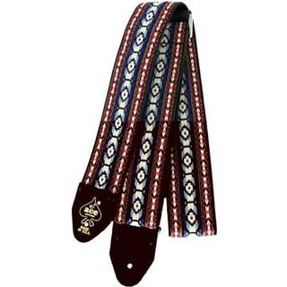 Ace vintage genudstedelsesstropper af Dandrea USA - Bohemian Blue