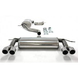 TA-Technix Duplex Catback system i rustfrit stål Seat Leon 1P