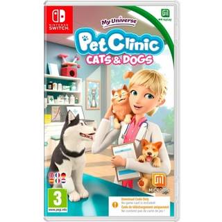 My Universe: Pet Clinic Cats + Dogs (Code in a Box) - Nintendo Switch - Virtuelle kæledyr