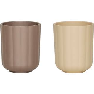 OYOY Pullo kop 2-pak Taupe-vanilla