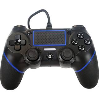 Teknogame Phantom P4 - Black - Wired Controller - Sony PlayStation 4
