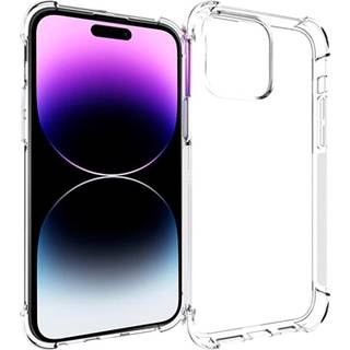 iPhone 15 Plus Stødsikkert TPU Cover - Gennemsigtig