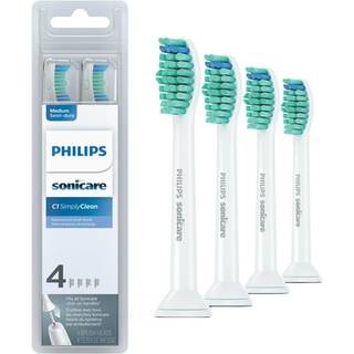 Philips Sonicare SimplyClean (C1) Udskiftning Tandb?rstehoveder 4 Pack HX6014/65