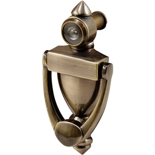 Prime-line S 4235 D?rknoker og seer Diecast Construction Antique Brass Finish (Single Pack)