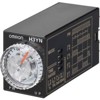 Omron Timer, v dc, 4 forsinket co