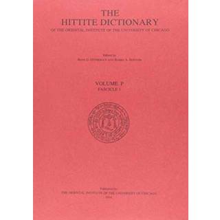 Hittite Dictionary of the Oriental Institute of the University of Chicago. Volume P, fascicle 1 (pa- to para)