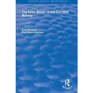 The Love Songs of the Carmina Burana