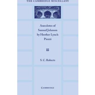 Anecdotes of Samuel Johnson