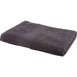 Badelagen - 100% Blødt bomuld med høj absorberingsevne - 100x150 cm - Antracit - Stort håndklæde fra danske By Borg