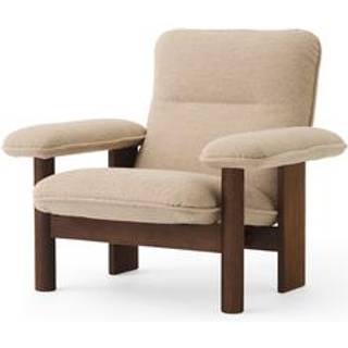 Audo Copenhagen Brasilia Lænestol Valnøddetræ / Sheepskin - Lænestole Massiv Valnød Sahara - 71020-005382