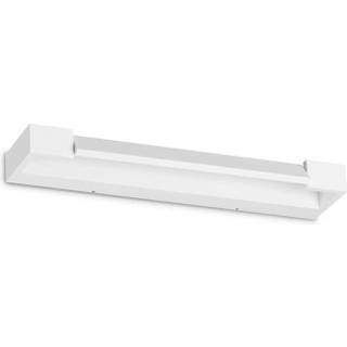 Ideal Lux LED-væglampe Balance hvid, metal, bredde 45 cm