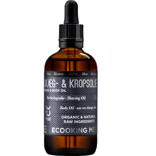 ECOOKING Men Beard & Body Oil 100 ml + FRI FRAGT