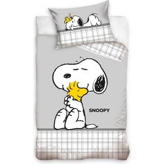 Nuser / Snoopy Junior Sengetøj 100x135 cm - 100 procent bomuld