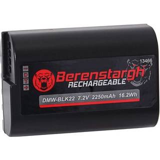 Berenstargh Panasonic battery f. Panasonic DMW-BLK22, 2250mAh, 7.2V
